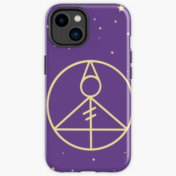 Star, moon, and light glyph. iPhone Tough Case RB2709 product Offical the owl house Merch