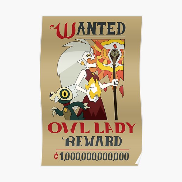 Lady Owl Poster Poster RB2709 product Offical the owl house Merch