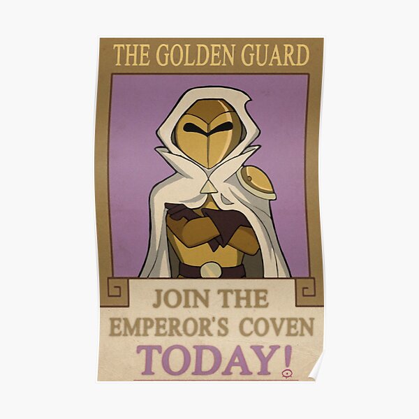 The Golden Guard Poster Poster RB2709 product Offical the owl house Merch