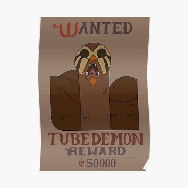 Hooty Wanted Poster Poster RB2709 product Offical the owl house Merch