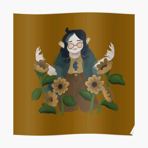 Willow with Sunflowers! Poster RB2709 product Offical the owl house Merch