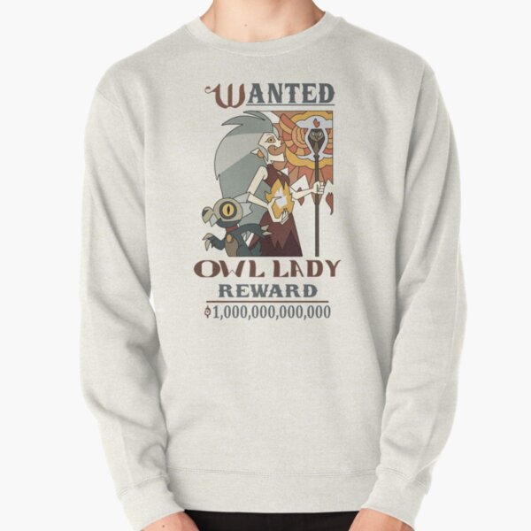 Wanted poster Pullover Sweatshirt RB2709 product Offical the owl house Merch