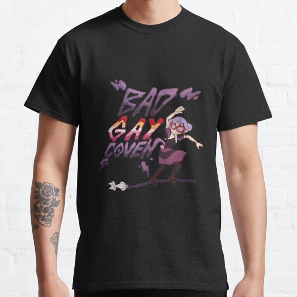 Bad Girl Coven (gay) Amity Blight from the owl hopuse version  LGBTQ Lesbian pride flag 1 THO season 2   Classic T-Shirt RB2709 product Offical the owl house Merch