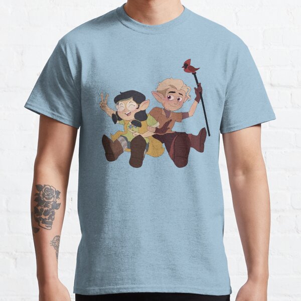Willow and Hunter (Feat. Flapjack) Classic T-Shirt RB2709 product Offical the owl house Merch