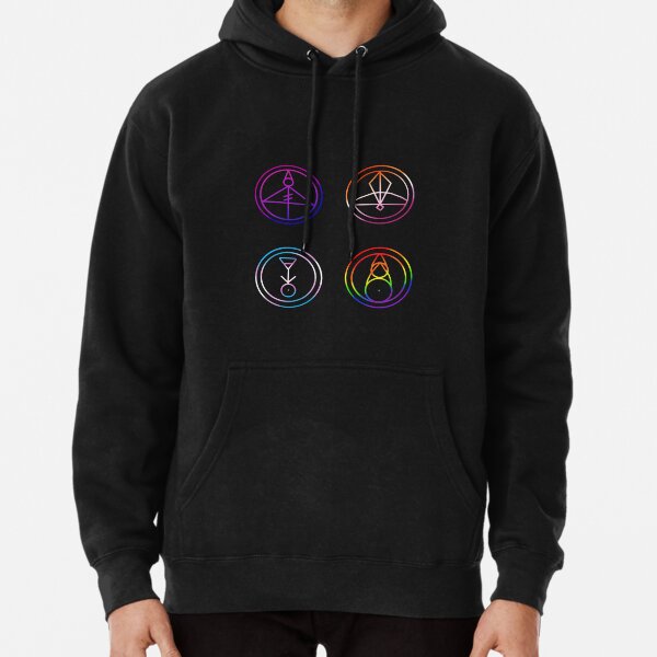 LGBT theme Owl House Glyphs Pullover Hoodie RB2709 product Offical the owl house Merch