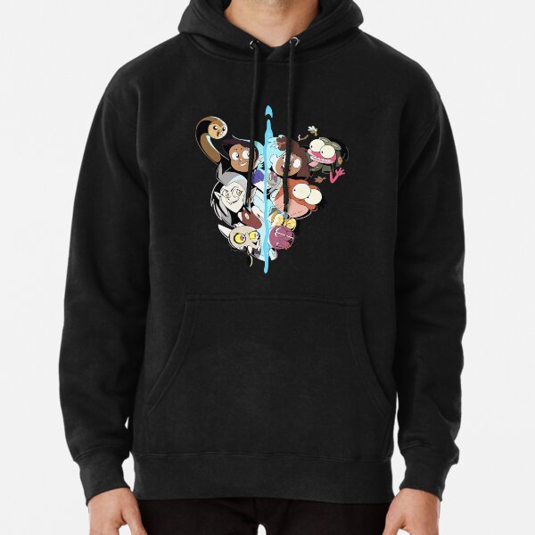 the owl house and amphibia Pullover Hoodie RB2709 product Offical the owl house Merch