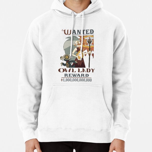 Wanted poster Pullover Hoodie RB2709 product Offical the owl house Merch