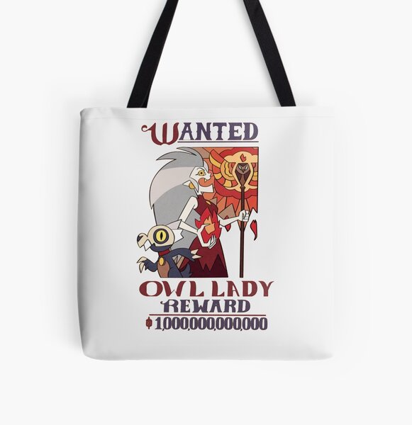 Wanted Owl Lady (The owl house| Perfect Gift All Over Print Tote Bag RB2709 product Offical the owl house Merch
