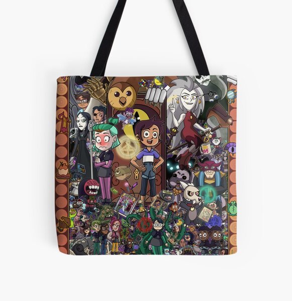 Full Crowd All Over Print Tote Bag RB2709 product Offical the owl house Merch