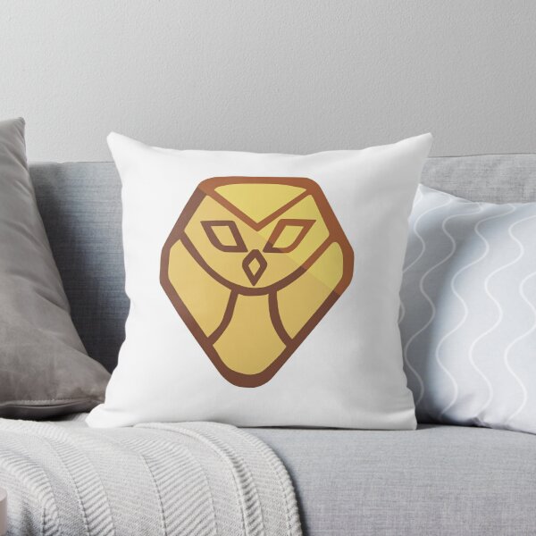 The Owl House - Logo Throw Pillow RB2709 product Offical the owl house Merch